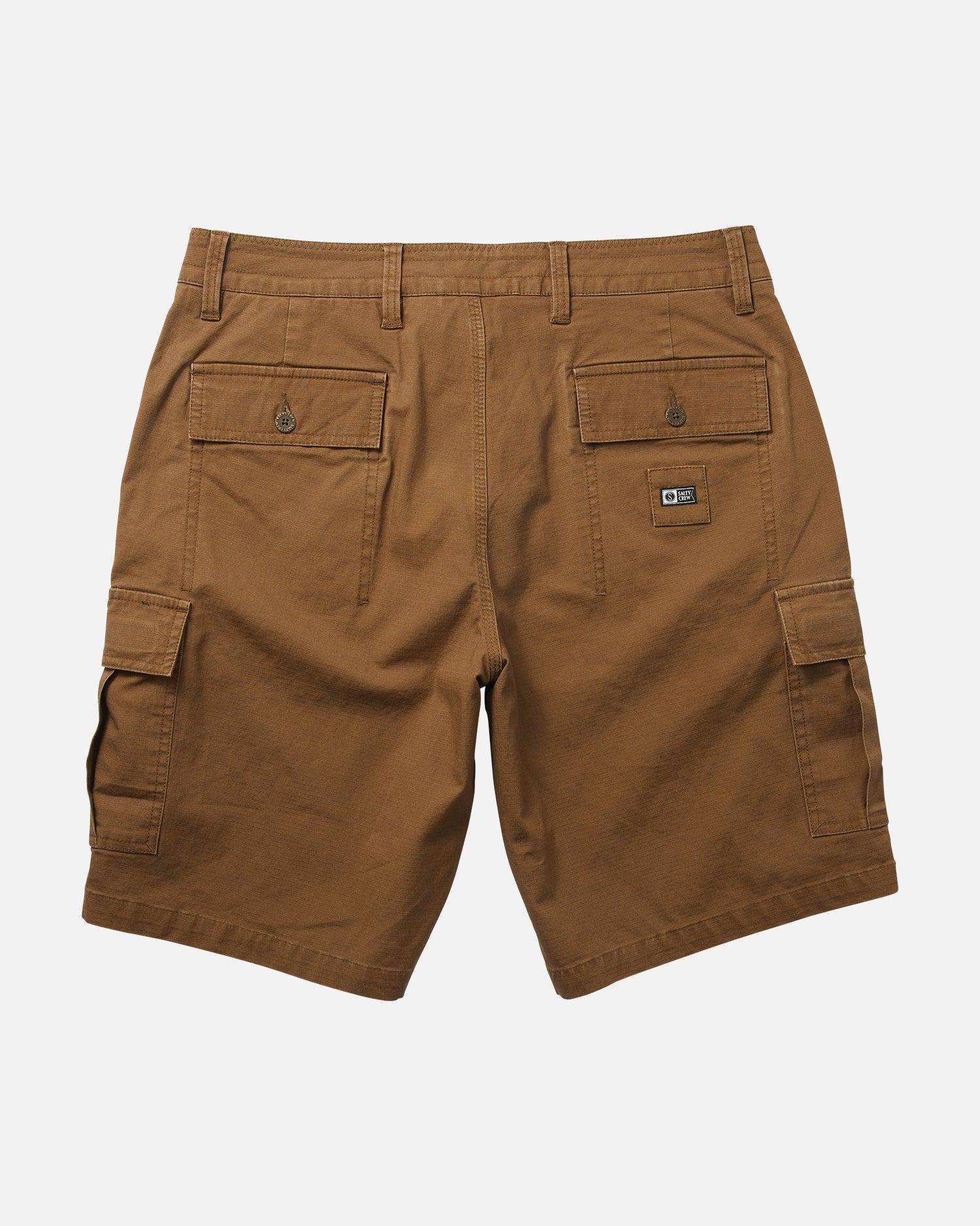 Trooper Ripstop Coffee Cargo Short Male Product Image