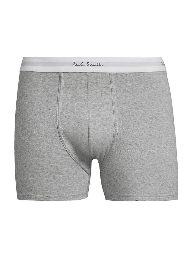 Mens Long Plain Trunk 3-Pack Product Image