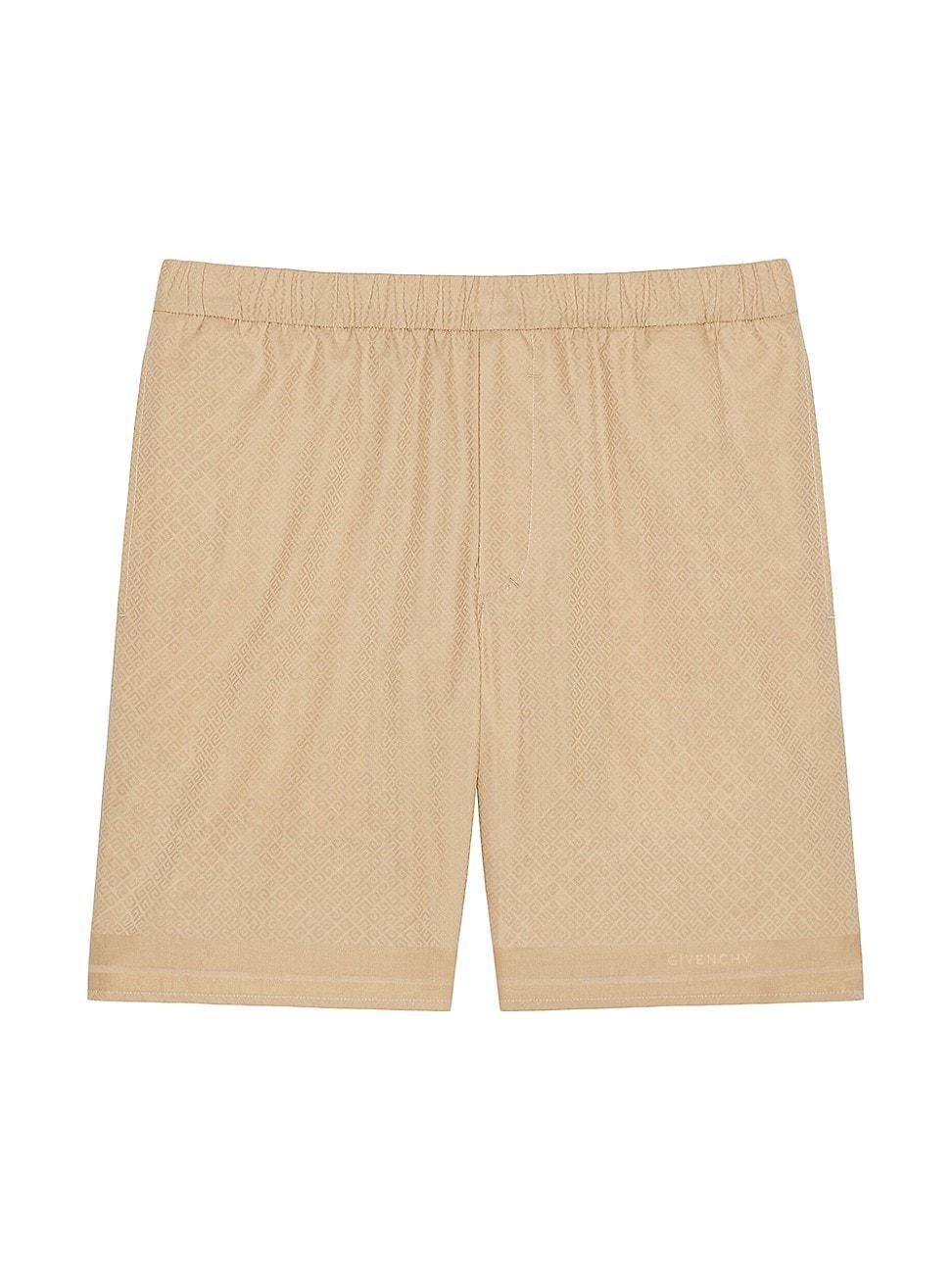 Mens Givenchy Plage Bermuda Shorts in 4G Cotton Product Image