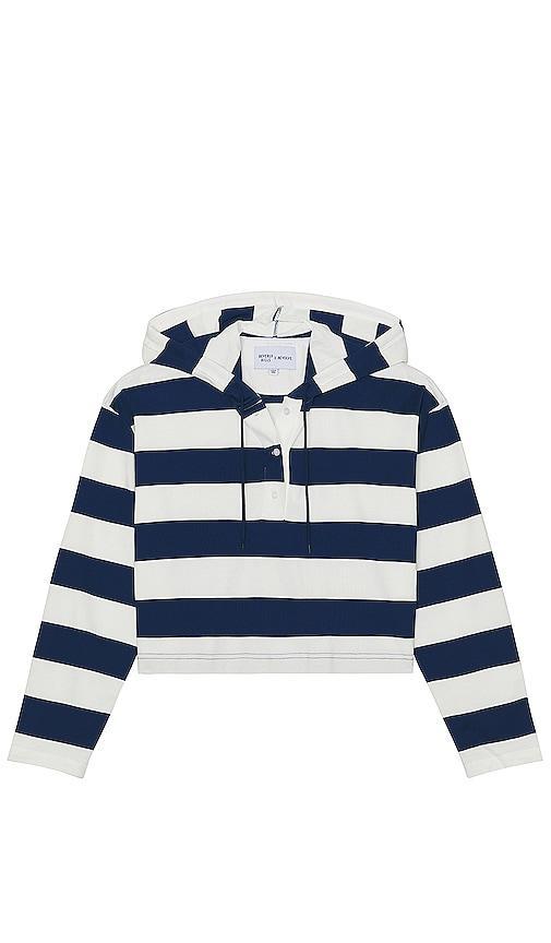 BEVERLY HILLS x REVOLVE Oversized Rugby Hoodie Size XS. Product Image