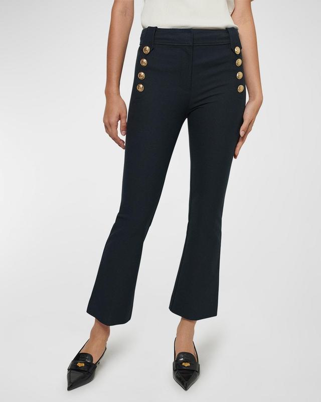 Womens Robertson Crop Flare Pants Product Image