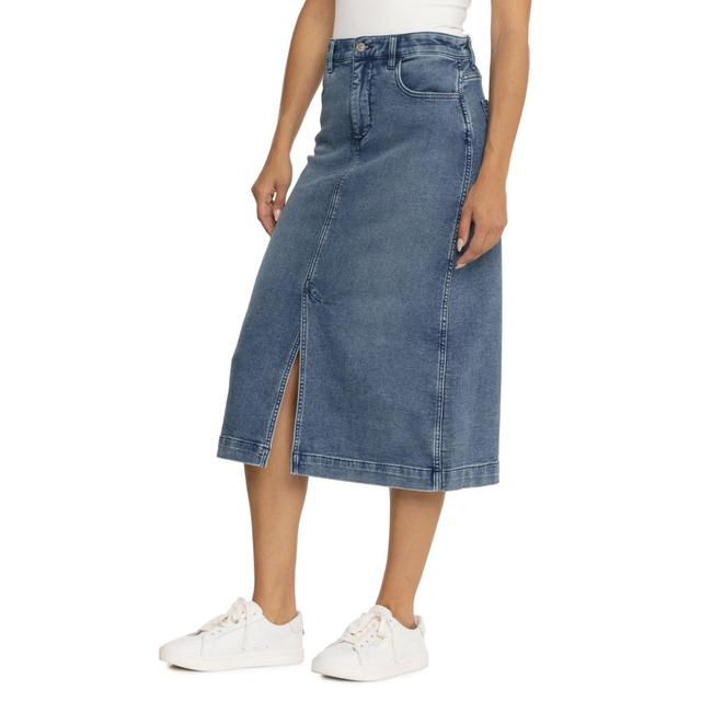 Faherty Stretch Terry Midi Skirt Product Image