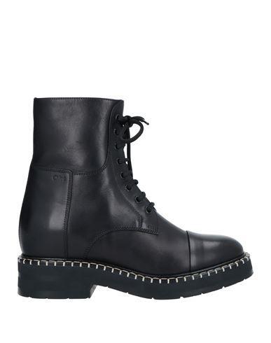 CHLOÉ Woman Ankle Boots Black Size 6 Soft Leather product image