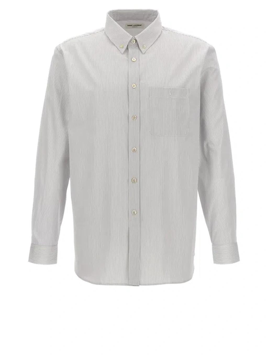 'cassandre' Shirt In Blue Product Image