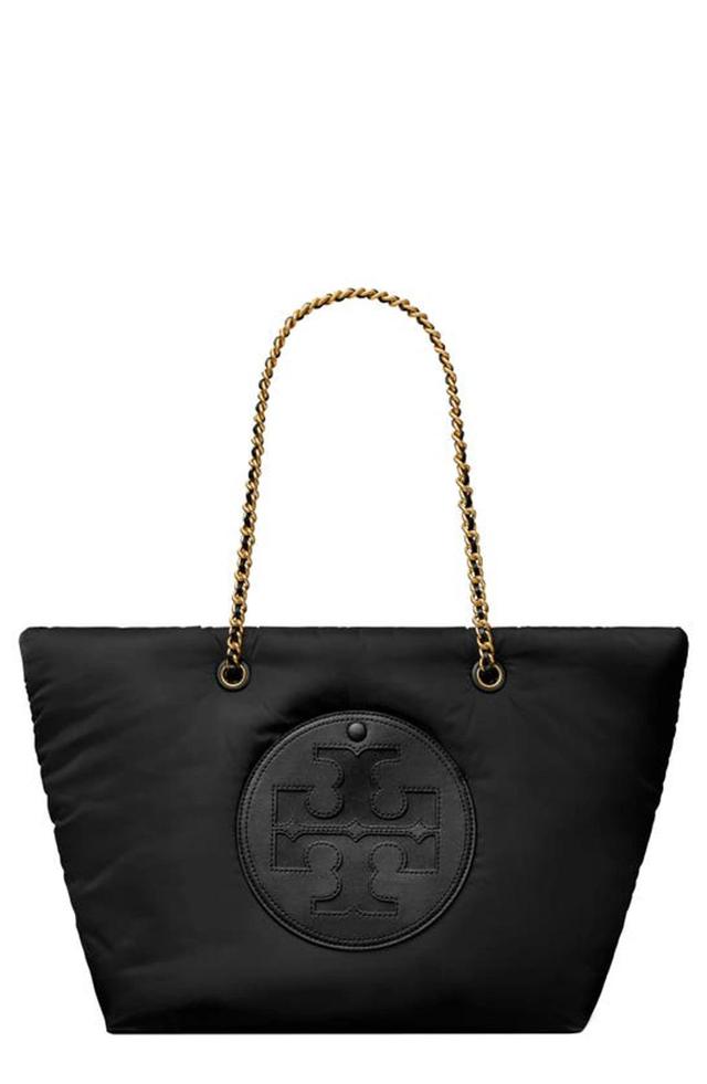 TORY BURCH Ella Chain Tote Bag In Black   Product Image