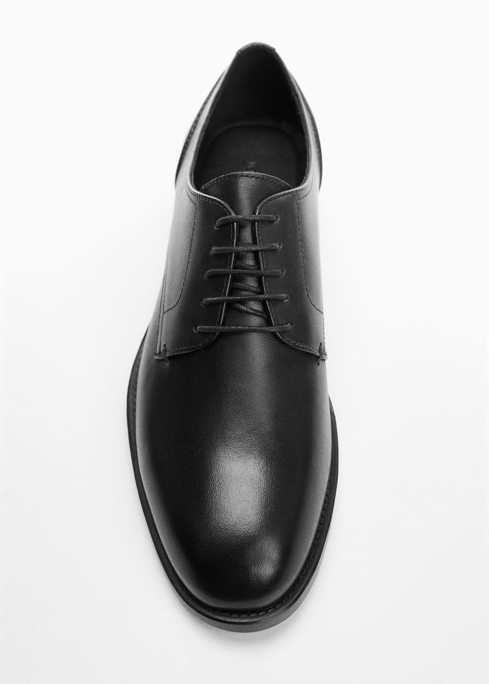 MANGO MAN - Leather suit shoes blackMen Product Image