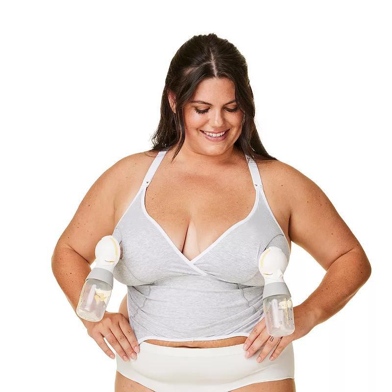 Bravado Designs Original Pumping and Nursing Bra 12006VBA, Womens Dove Grey Product Image