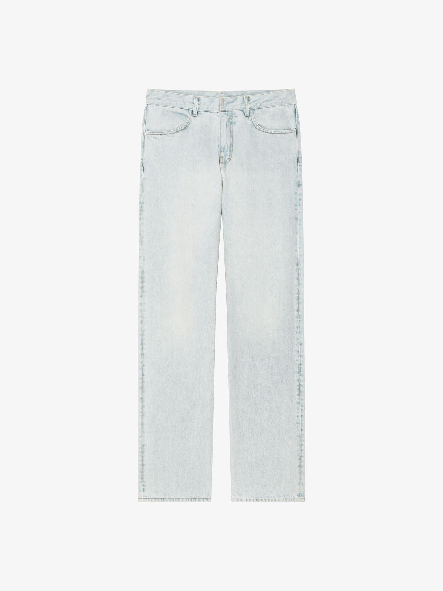 Straight fit jeans in vintage denim Product Image