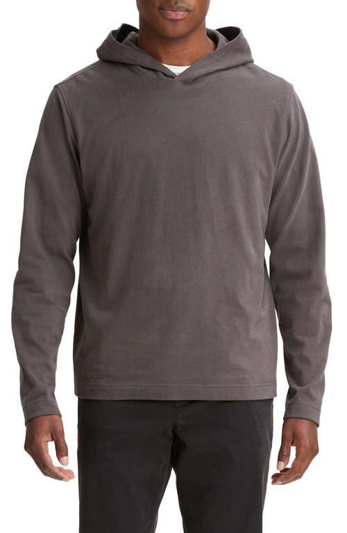 Vince Long Sleeve Sueded Jersey Hoodie Product Image