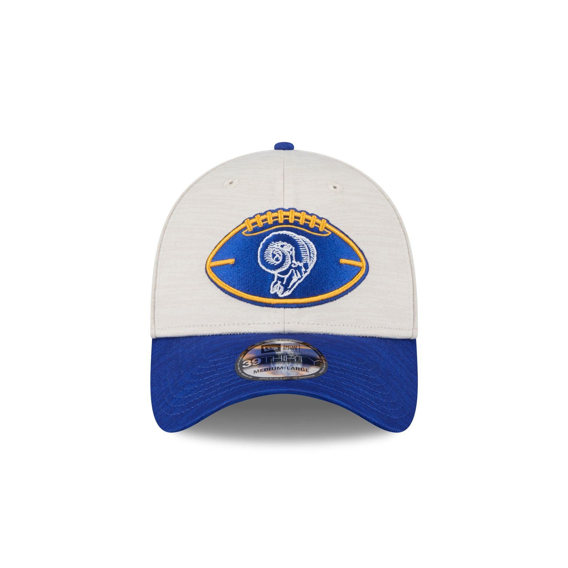 Los Angeles Rams 2024 Historic Sideline 39THIRTY Stretch Fit Hat Male Product Image