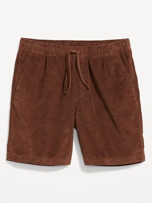 Corduroy Jogger Shorts -- 7-inch inseam Product Image