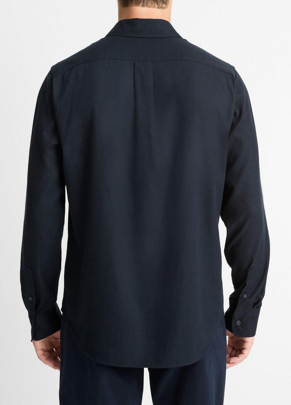 Italian Cotton-Wool Twill Shirt Product Image