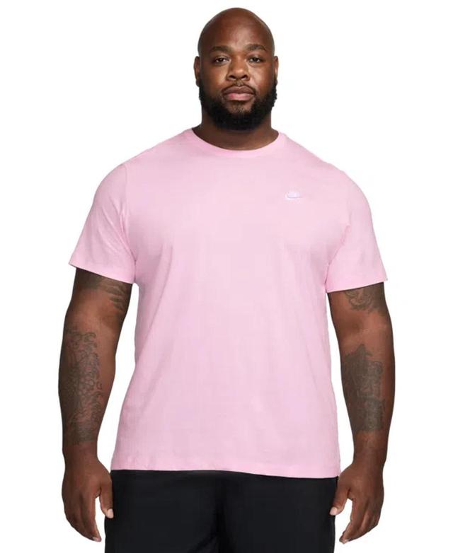 Men's Sportswear Club T-shirt In Pink Foam Product Image