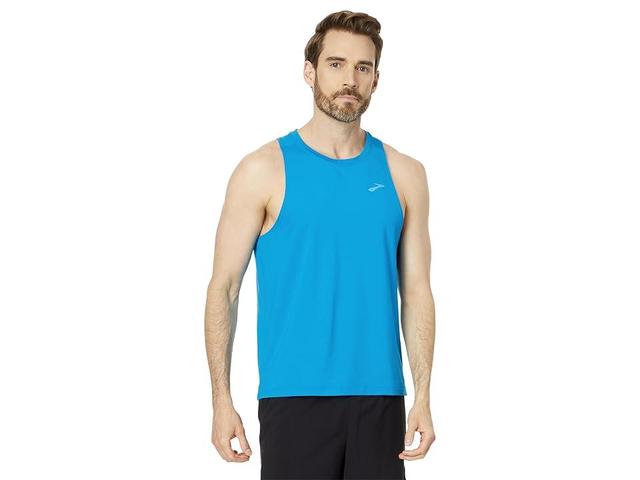 Brooks Atmosphere Singlet 2.0 (Cerulean) Men's Clothing Product Image