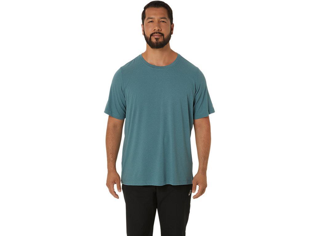 ASICS Men's Short Sleeve Hthr Tech Top Product Image