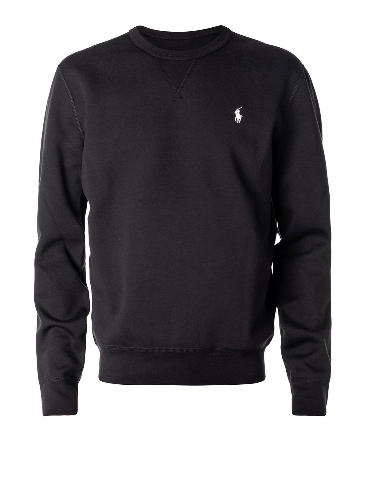 POLO RALPH LAUREN Black Cotton Blend Sweatshirt Product Image