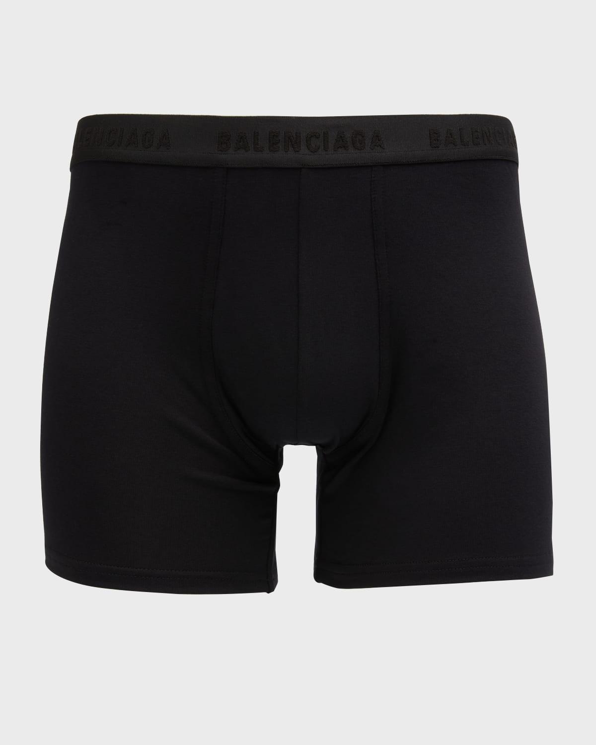 Balenciaga Men's Boxer Briefs - Size: SMALL - 1000 BLACK Product Image