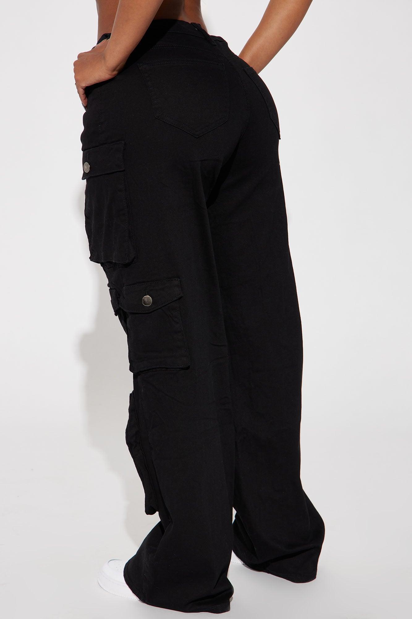 Take It Back Cargo Pant - Black Product Image