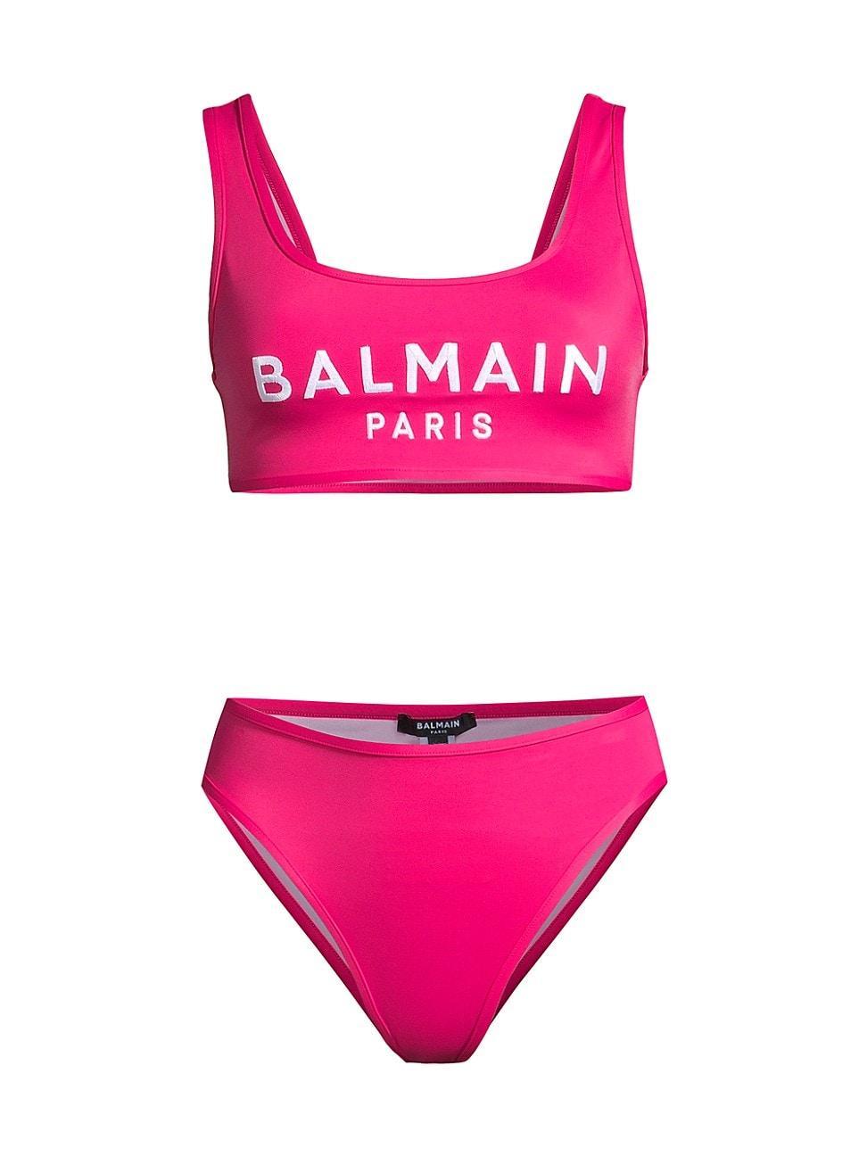 Womens Logo 2-Piece Bikini Set Product Image