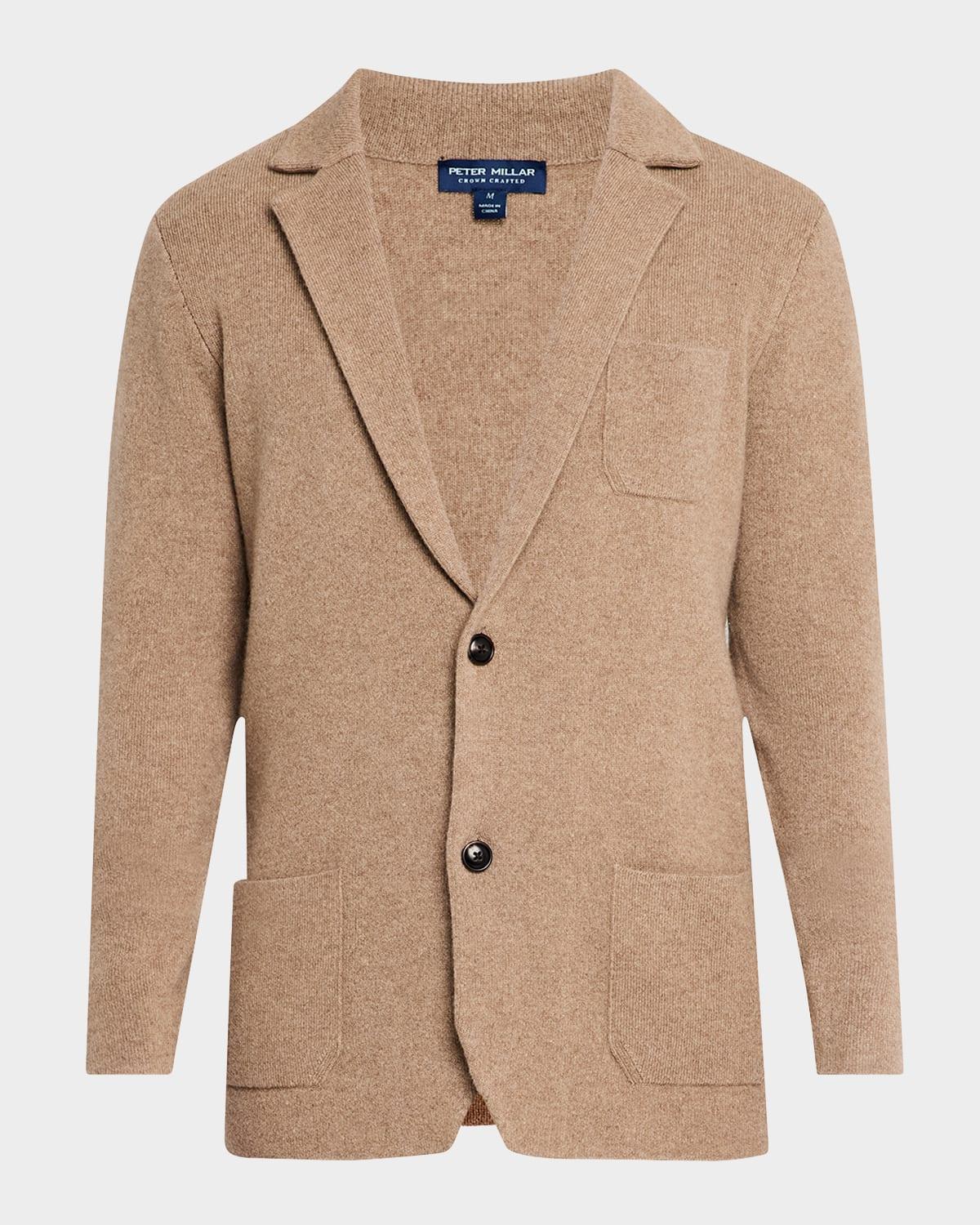 Men's Rooney Wool and Cashmere Sweater Blazer Product Image