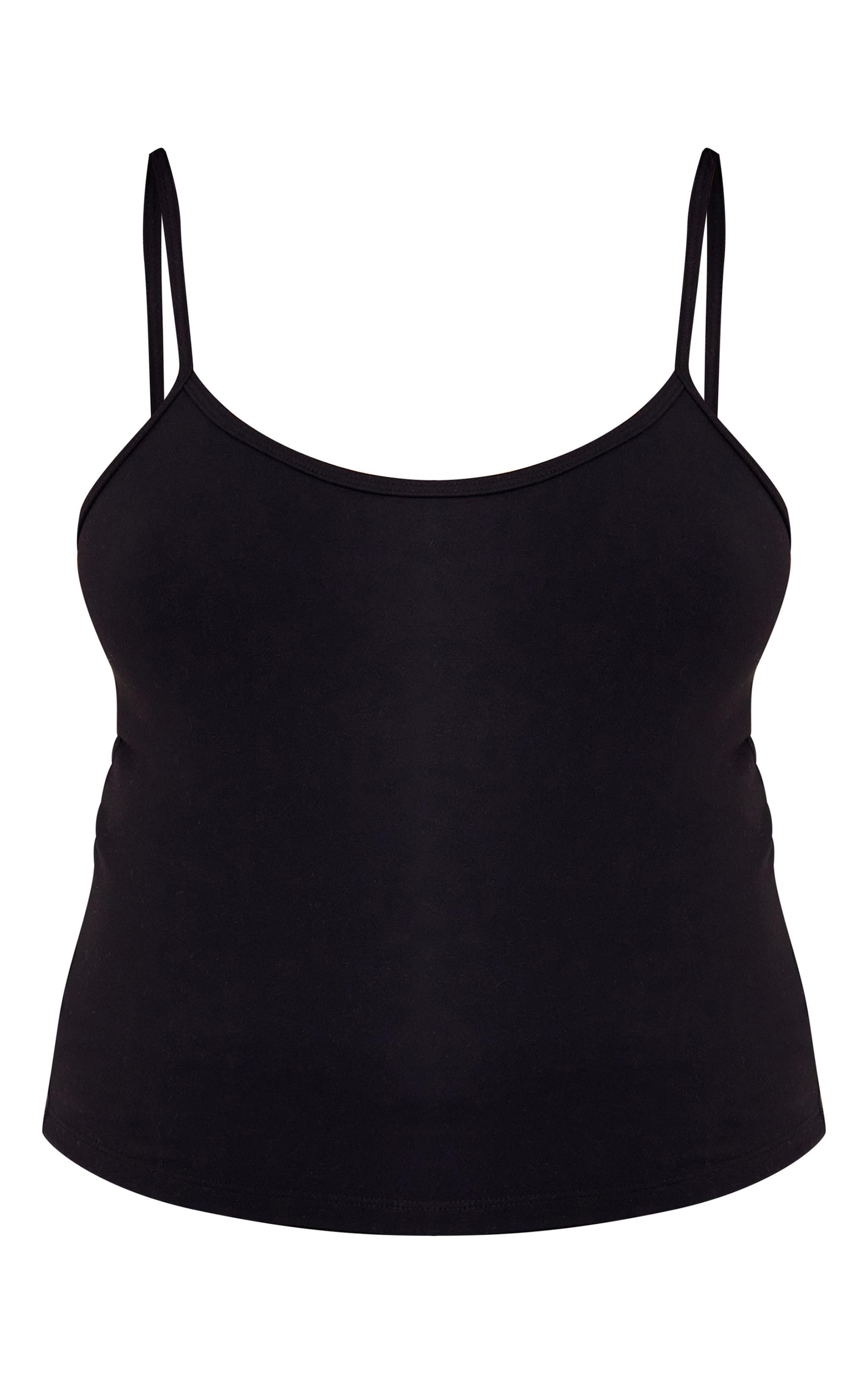 Maternity Black Snatched Sculpt Crop Top Product Image