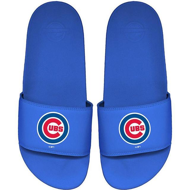 Mens ISlide Royal Chicago Cubs Primary Motto Slide Sandals Product Image