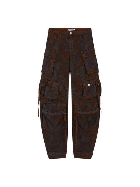 "Fern" Grey and rust long pant Product Image