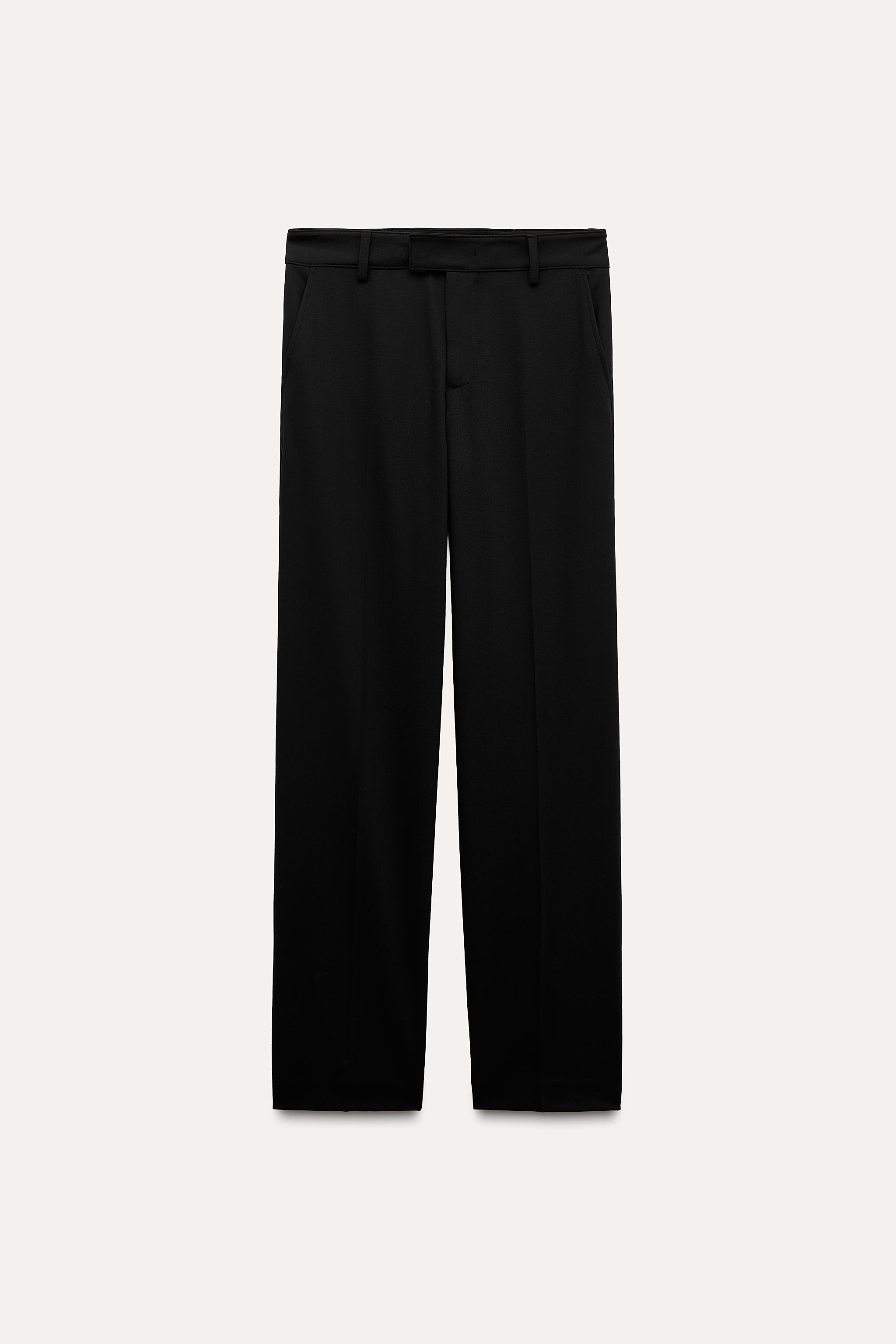 Slim fit pants in monogram 72 wool and silk Product Image