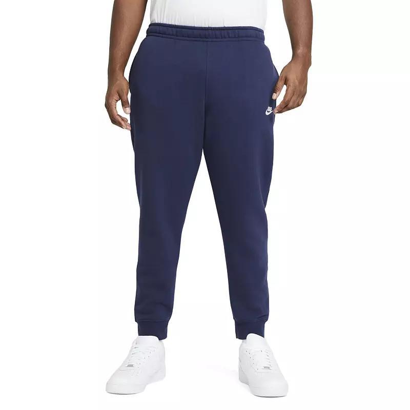 Nike Mens Club Joggers - White/Green Product Image