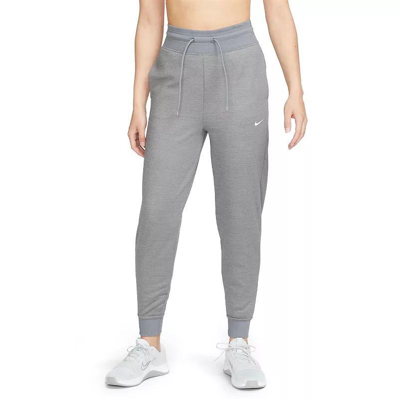 Womens Nike One Therma-FIT Joggers Carbon Grey Product Image