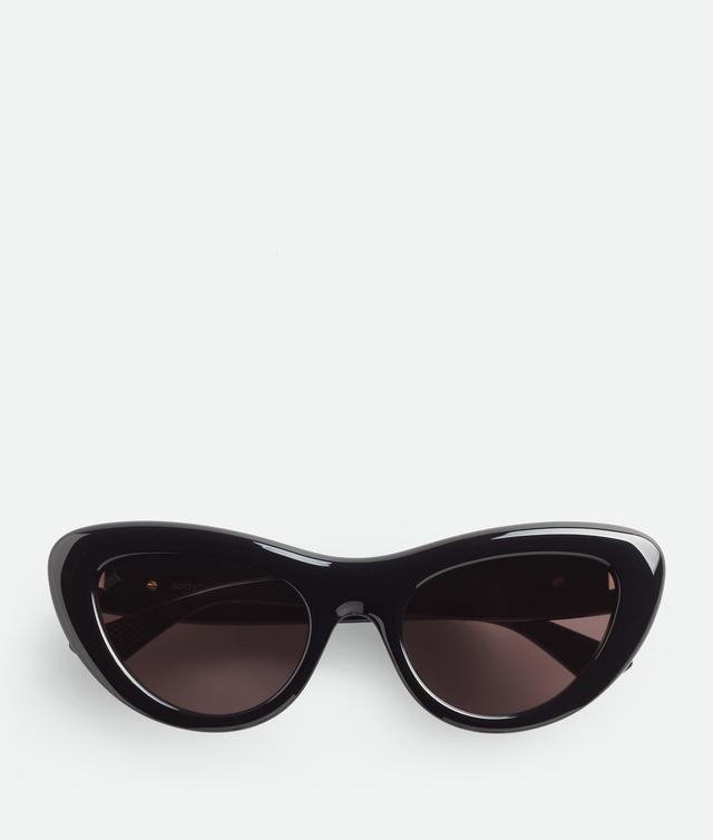 Women's Bombe Cat Eye Sunglasses in Black/grey Product Image