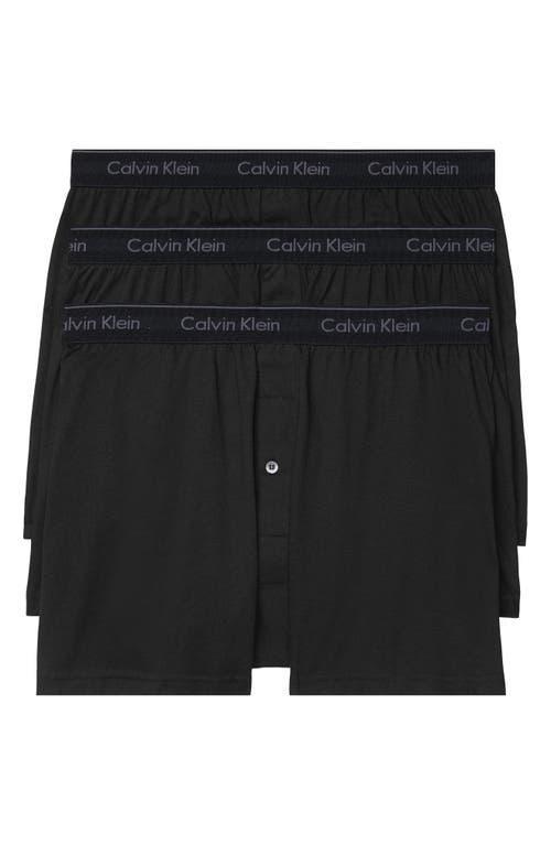 Calvin Klein Underwear Cotton Classics Multipack Pack Knit Boxer Men's Underwear Product Image