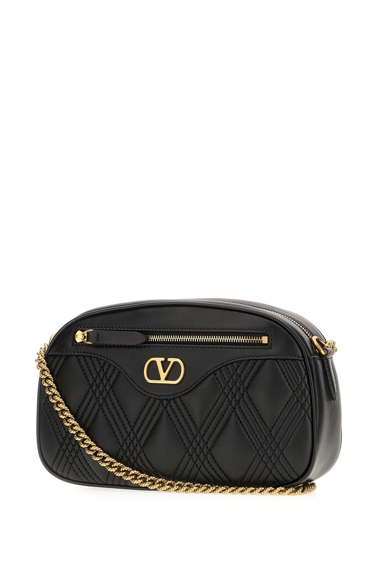 VALENTINO GARAVANI Quilted Shoulder Bag With In Black Product Image