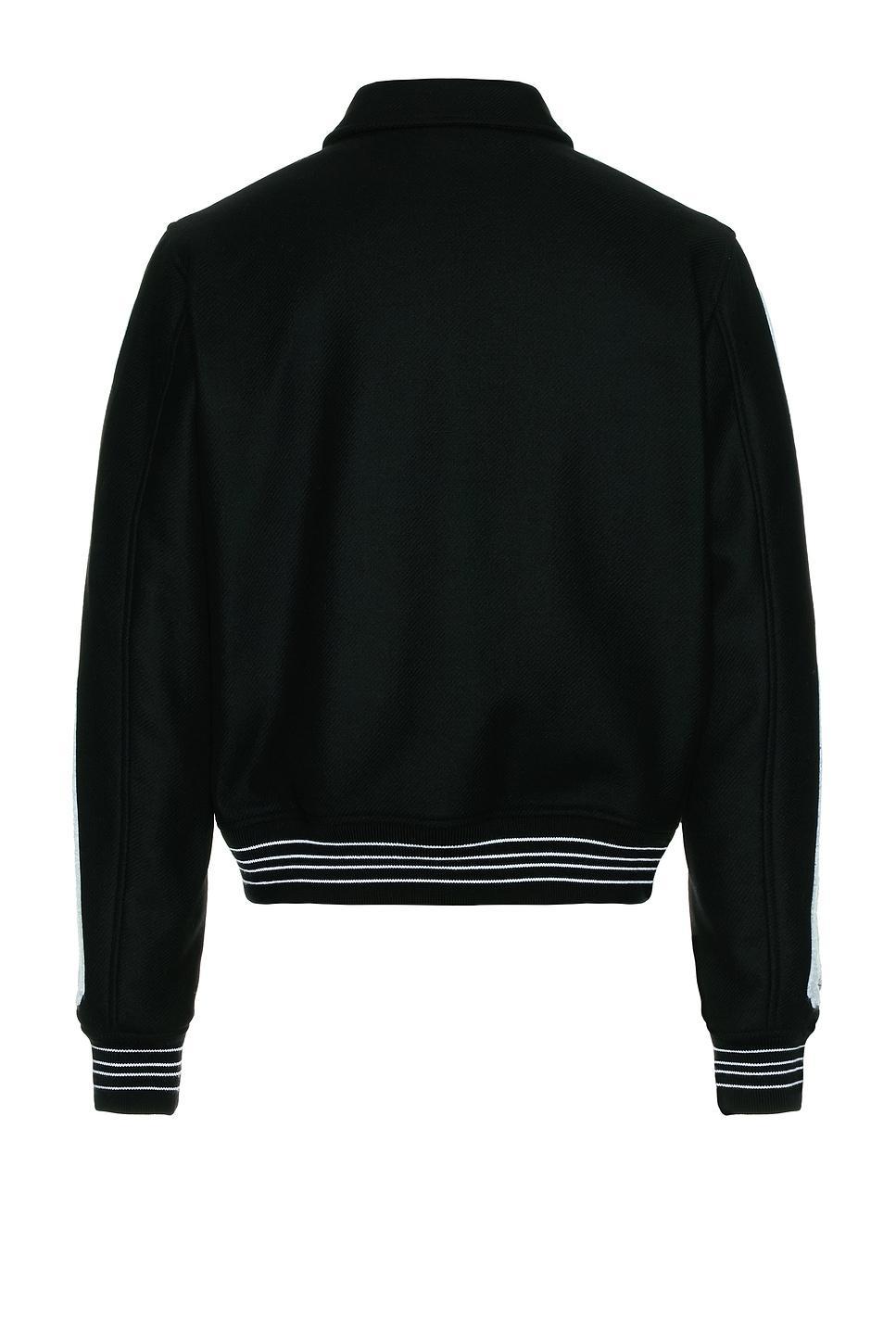 Givenchy Felted Merino Varsity Bomber Black. (also in L, S). Product Image