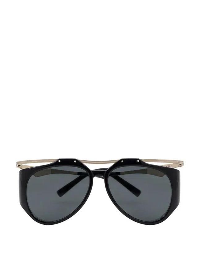 Eyewear Amelia Aviator Sunglasses In Black Product Image