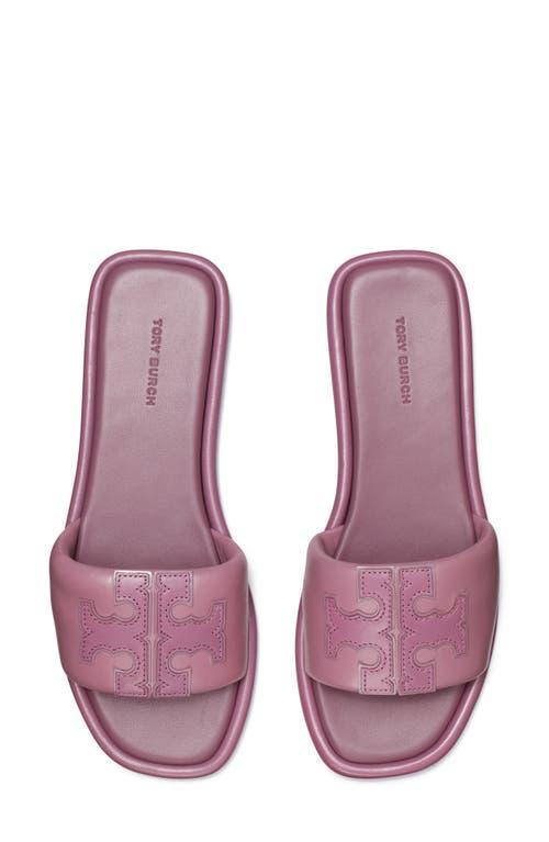 Tory Burch Double-T Leather Sport Slide Sandal Product Image