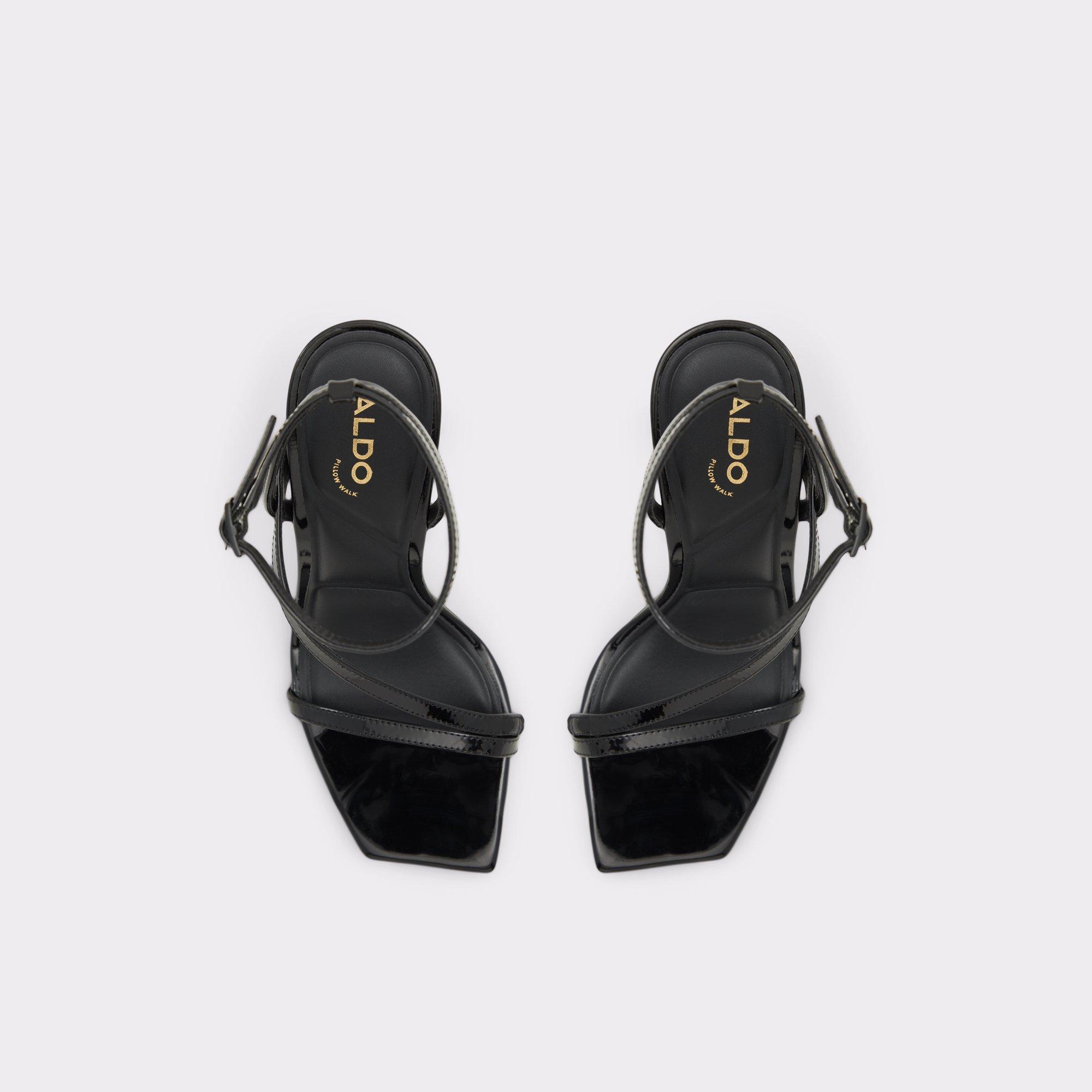 Scintilla Black Women's Strappy sandals | ALDO US Product Image