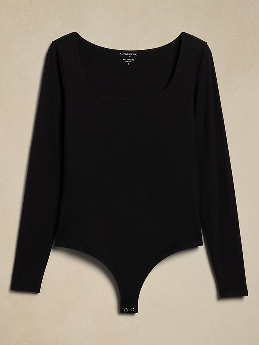 Soft Stretch Square-Neck Bodysuit Product Image