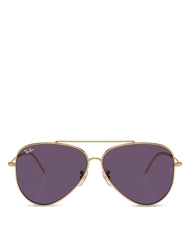 Ray-Ban Aviator Reverse Sunglasses, 62mm Product Image