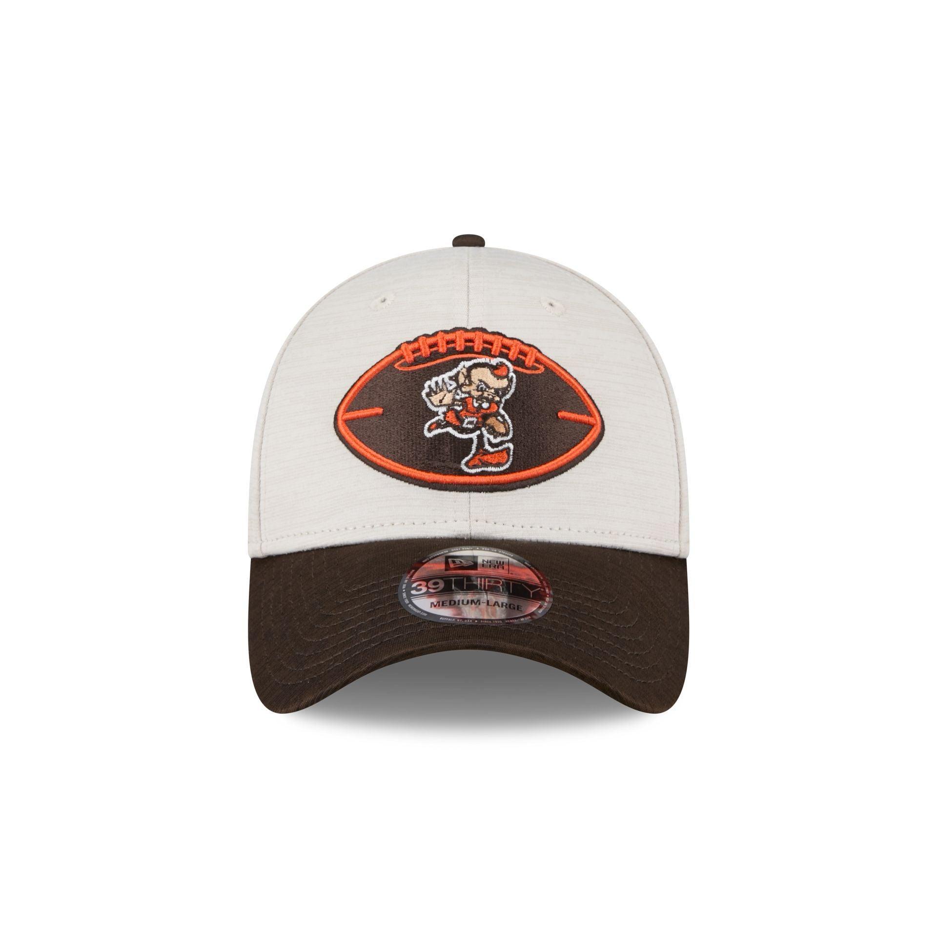 Cleveland Browns 2024 Historic Sideline 39THIRTY Stretch Fit Hat Male Product Image