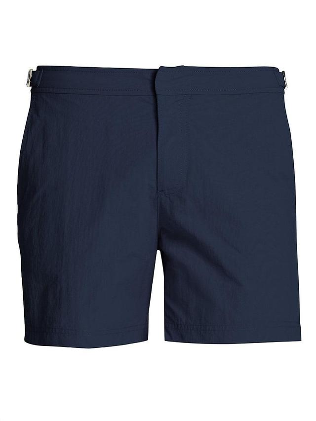 Mens Bulldog Swim Trunks Product Image