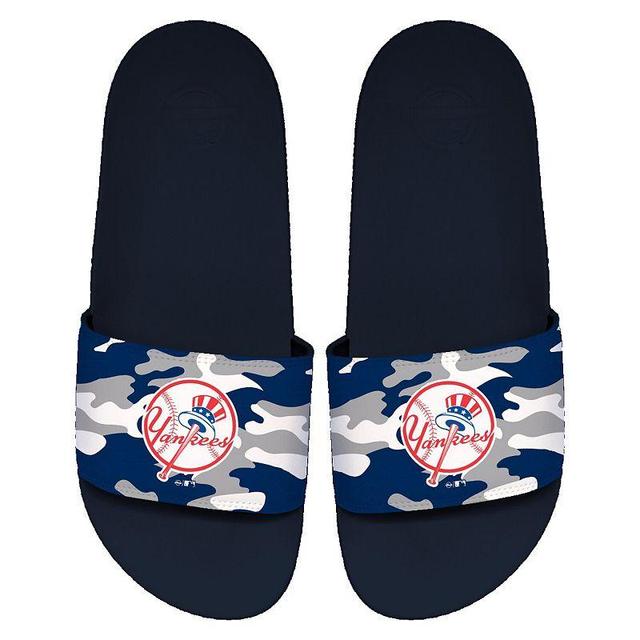 Mens ISlide New York Yankees Camo Motto Slide Sandals Blue Product Image