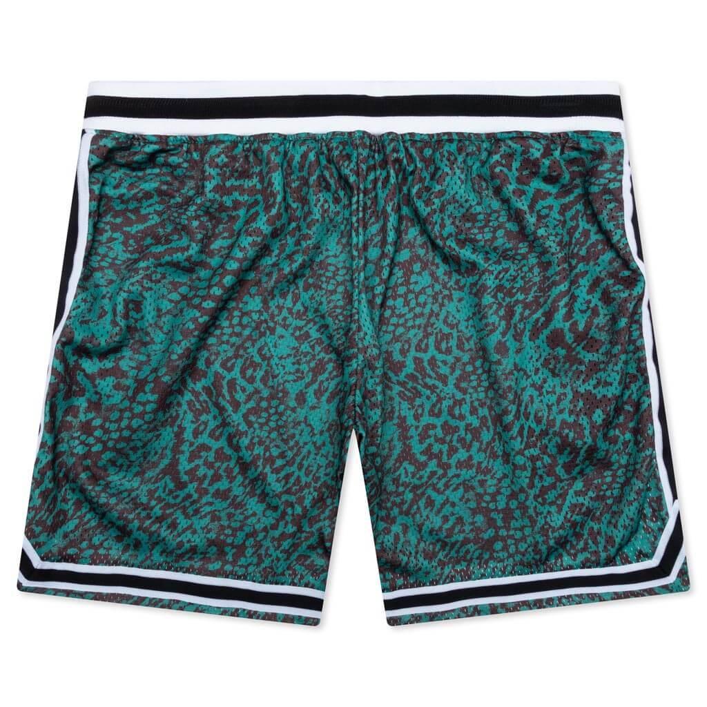 Game Shorts - Turquoise Leopard Male Product Image