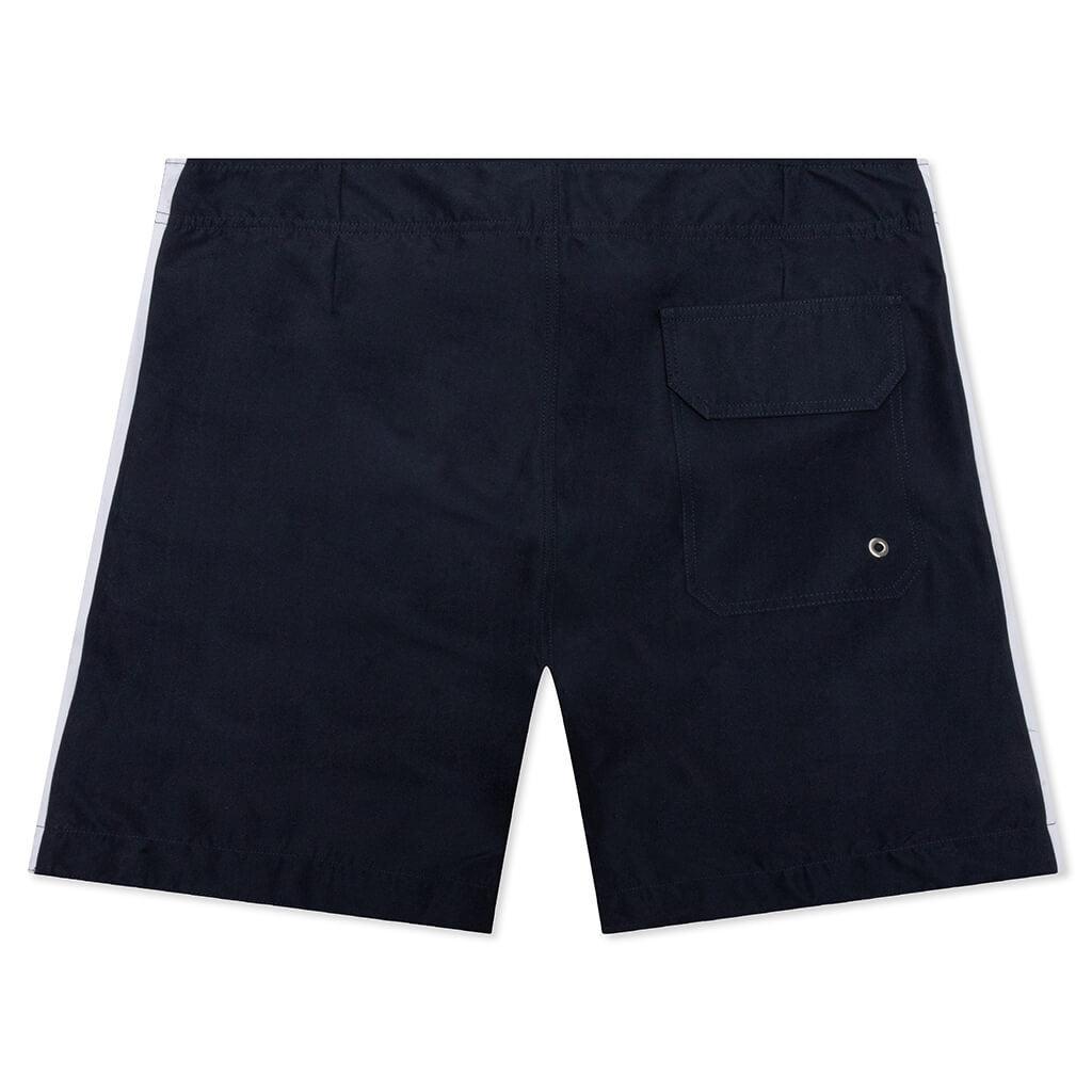 Monogram Swimshort - Navy Blue/White Male Product Image