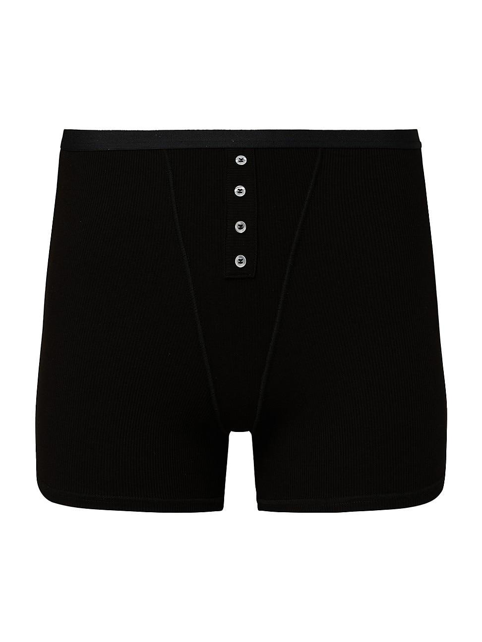 Womens Henley Boy Shorts Product Image