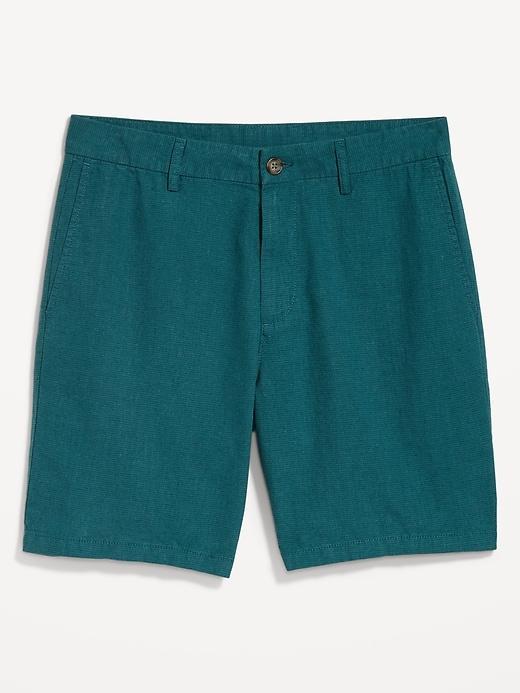 Rotation Chino Linen-Blend Shorts -- 8-inch inseam Product Image