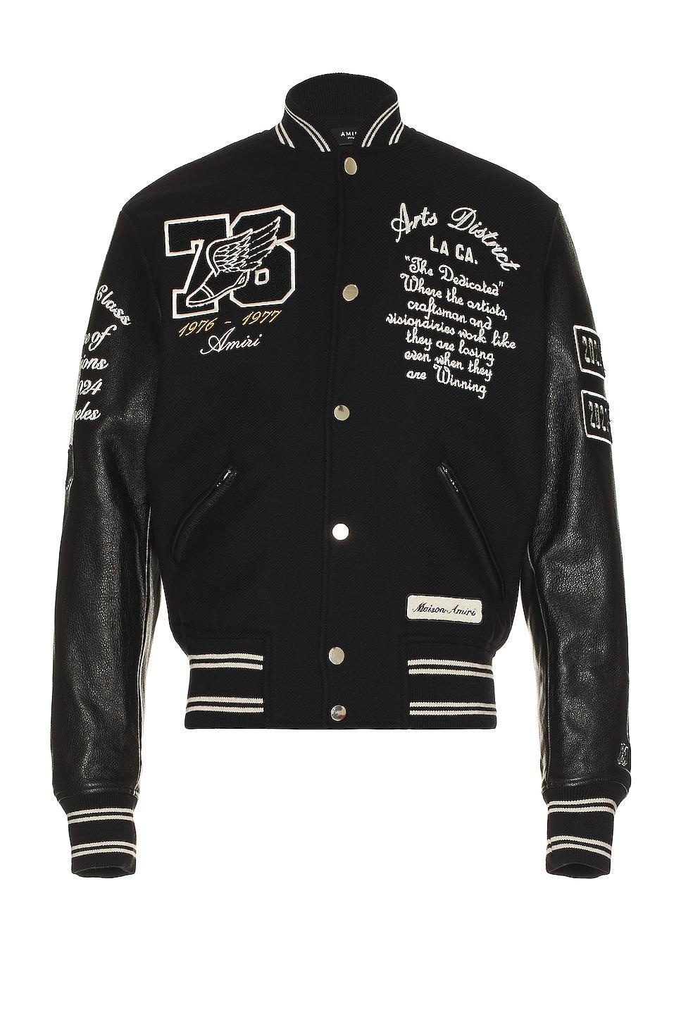 Amiri Oversized Eagle Varsity Jacket Product Image