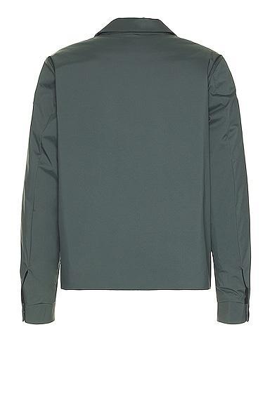 MONCLER Gray Tortisse Jacket In Kombu Green Product Image