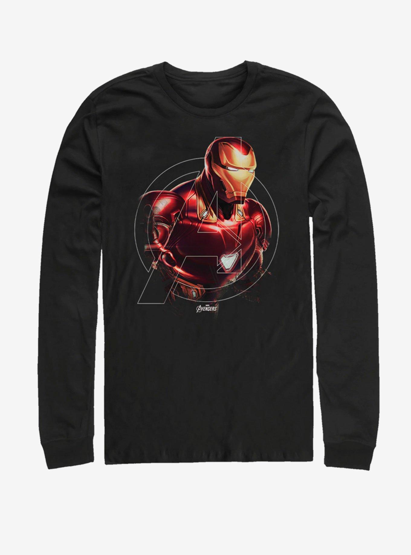 Marvel Avengers: Endgame Iron Man Hero Long-Sleeve T-Shirt Product Image