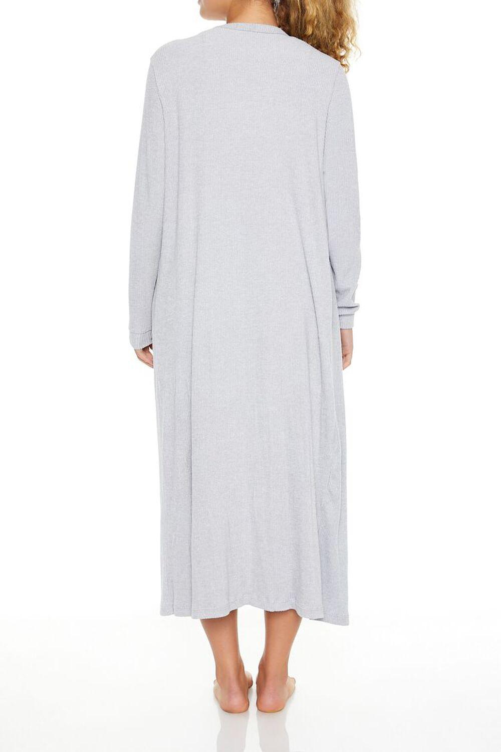 Ribbed Open-Front Robe | Forever 21 Product Image